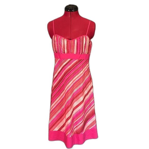 ANTONIO MELANI Pink Striped Dress - Picture 12 of 12